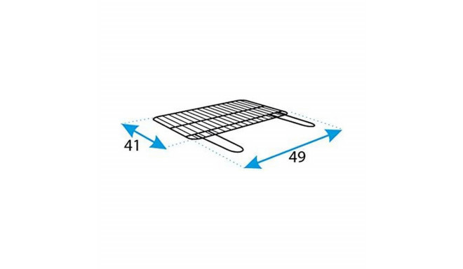 Jalgadega Söegrill Imex el Zorro Must Metall 50 x 40 x 75 cm