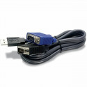 Кабель KVM Trendnet TK-CU10              Чёрный 2,8 m