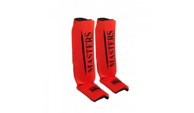 Flexible shin guards NS-B4 08164-02M (czerwony+XS)