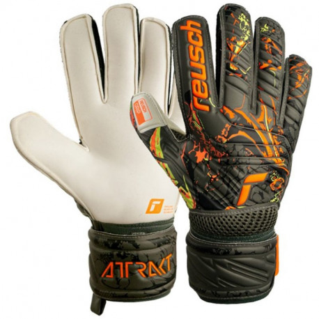 Reusch Attrakt Grip 5370018 5556 Goalkeeper Gloves (10,5)