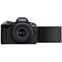 Canon EOS R50 + 18-45mm + 55-210mm, black