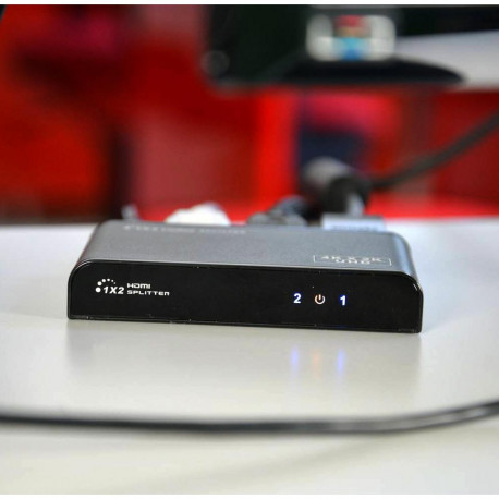 Techly kahepesaline splitter