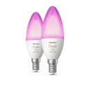 Philips Hue E14 5,3W RGBW świeczka 2-pak