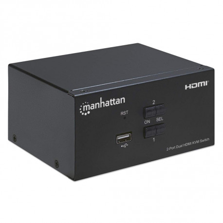 Manhattan KVM-lüliti 2/1 HDMI, USB, 4K 30Hz