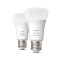 Philips Hue E27 RGBW 9W 2-pak