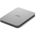 LaCie external hard 4TB Mobile Drive USB-C (2022), moon silver