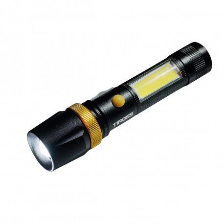 Tiross professionaalne laetav taskulamp 10W 450lm LED TS-1886