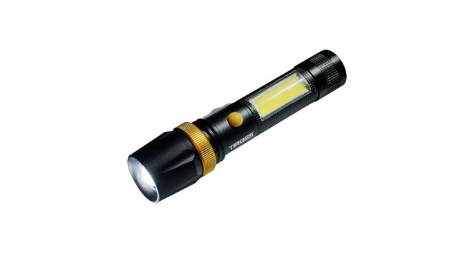 Tiross professionaalne laetav taskulamp 10W 450lm LED TS-1886