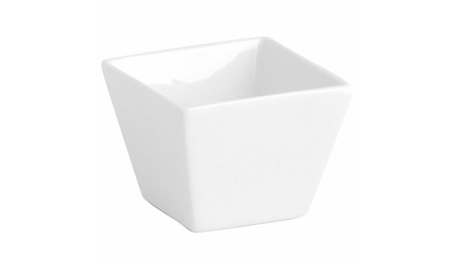 Snack tray Quid Chef White Ceramic (12 Units) (Pack 12x)