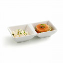 Snack tray Quid Select Ceramic White (15 x 7 cm) (Pack 12x)