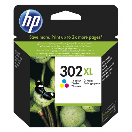 HP 302 XL värviline F6U67AE Instant Ink