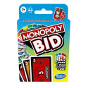 Card game HASBRO Monopoly Bid