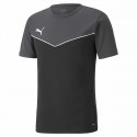 Футболка с коротким рукавом мужская Puma individualRISE Чёрный Серый (M)