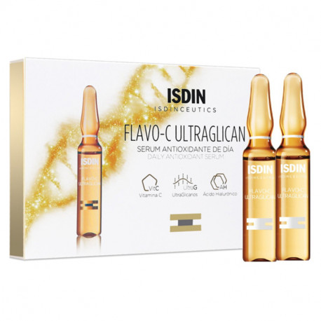 Antioksüdantseerum Ultraglican Isdin Isdinceutics (10 uds) 2 ml