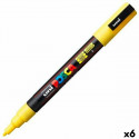 Marker POSCA PC-3M Kollane 6 Ühikut