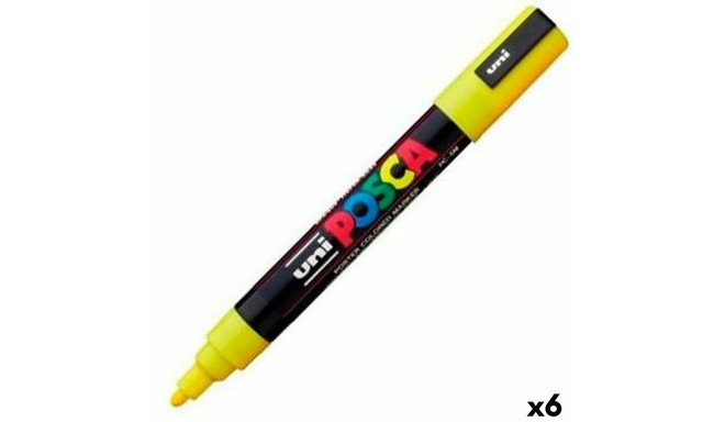 Felt-tip pens POSCA PC-5M Brown (6 Units)