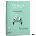 Writing and calligraphy notebook Rubio Nº03 Spanish 20 Sheets 10Units