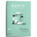 Writing and calligraphy notebook Rubio Nº05 Spanish 20 Sheets 10Units