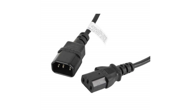 Power Cord Lanberg CPU IEC320 Black