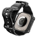 Kaitseümbris Rugged Armor Pro, Apple Watch Ultra, koos kellarihmaga, must, Spigen