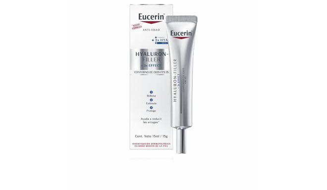 Pretnovecošanas Krēms Zonai ap Acīm Eucerin Hyaluron Filler 15 ml