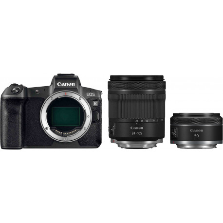 Canon EOS R + RF 24-105 мм + RF 50 мм