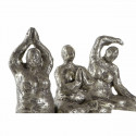 Dekoratīvās figūriņas DKD Home Decor Bronza Sveķi Yoga Moderns (11 x 22,5 x 17 cm) (3 gb.)