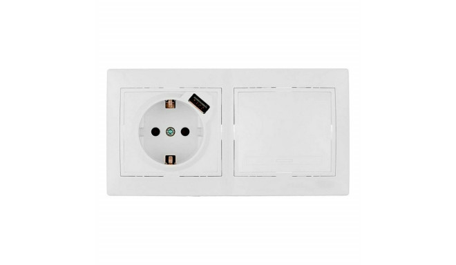 Toitejuhe Solera Valge 16 A Sisseehitatud