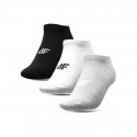 Socks 4F NOSH4-SOM301 gray, white, black (39-42) Socks 4F NOSH4-SOM301 gray, white, black (39-42)