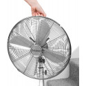 Beldray EH3263VDE chrome pedestal fan