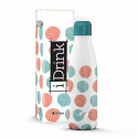 Termopudel iTotal Dots Valge Roostevaba teras (500 ml)