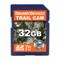 DELKIN TRAIL CAM SDHC (V10) R100/W30 32GB (NEW)