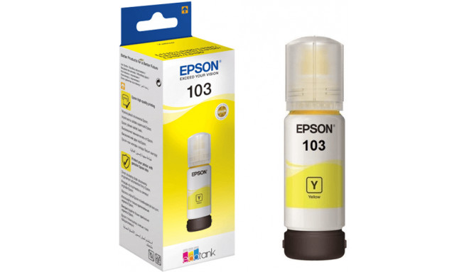 Epson tint 103 EcoTank, kollane