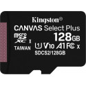 Kingston mälukaart microSDXC 128GB Canvas Select Plus Class 10 UHS-I