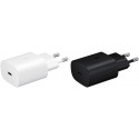 SAMSUNG EP-TA800N Charger Adapter with Quick Charge Function Charger (white, USB Type-C, 25 W)