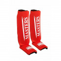 Flexible shin guards NS-B4 08164-02M (pomarańczowy+M)