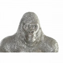 Dekoratiivkuju DKD Home Decor Hõbedane Vaik Gorilla (38 x 55 x 52 cm)