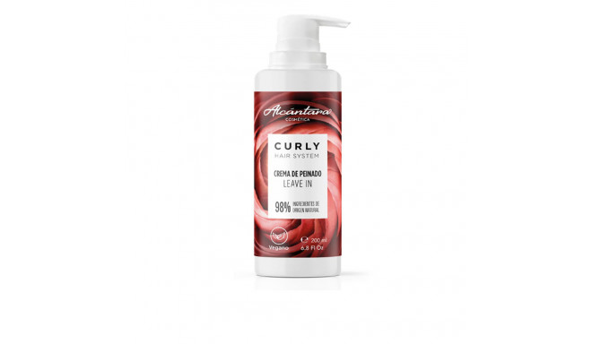 ALCANTARA CURLY HAIR SYSTEM crema de peinado leave in 200 ml