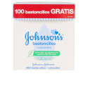 JOHNSON'S BABY BASTONCILLOS algodón 100% - palitos papel 200 u