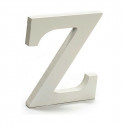 Letter Z Wood White (1,8 x 21 x 17 cm) (12 Units)