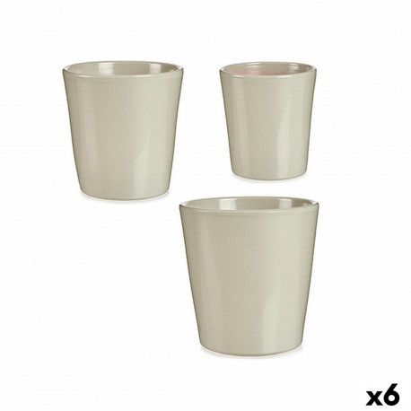 Pottide komplekt Ibergarden LINCE PQ - 7044 LINCE PQ - 7044 Hall Savi 16,5 x 16 x 16,5 cm (6 Ühikut)