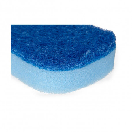 Set of scourers 11880003 11880003 Blue Polyurethane 7 x 12,3 x 2,5 cm (32 Units)