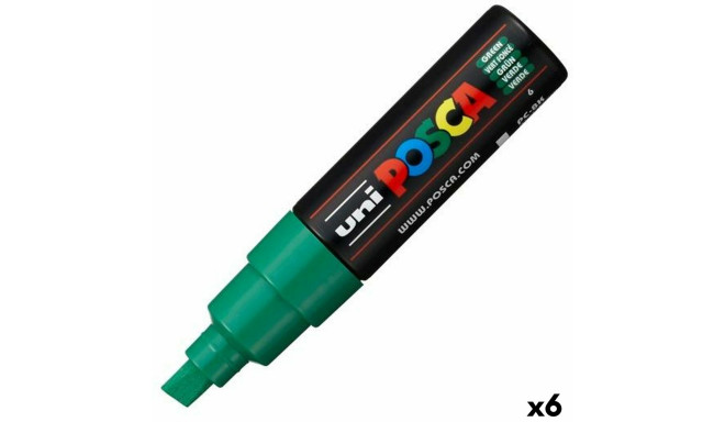 Marķiera Pildspalva POSCA PC-8K Zaļš (6 gb.)