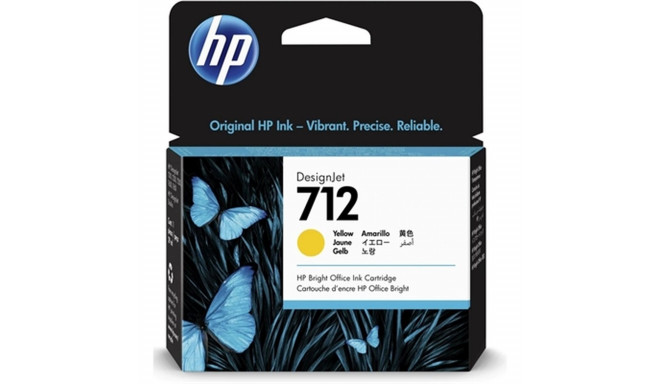 HP ink cartridge DesignJet 712 29ml, yellow