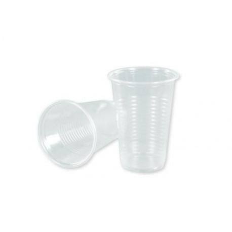 Joogitops plastist PP läbipaistev, 200ml 50tk/pk