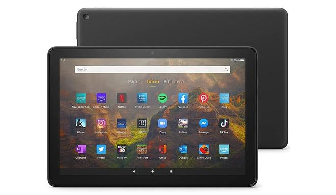 Amazon Fire HD 10 tablet | 25,6 cm (10.1 inch), 1080p Full HD, 32 GB, Black - with Ads