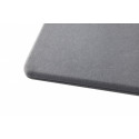 Up up acoustic desktop privacy panel with felt filling, gray (1200x600mm)