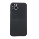 Fusion Card Case silikoonist ümbris Apple iPhone 14 Pro must