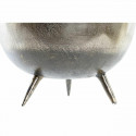 Centerpiece DKD Home Decor Silver Golden Aluminium Modern (31 x 31 x 19,5 cm) (2 Units)