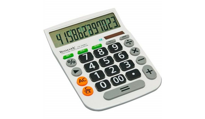 Calculator Bismark CD-2648T White